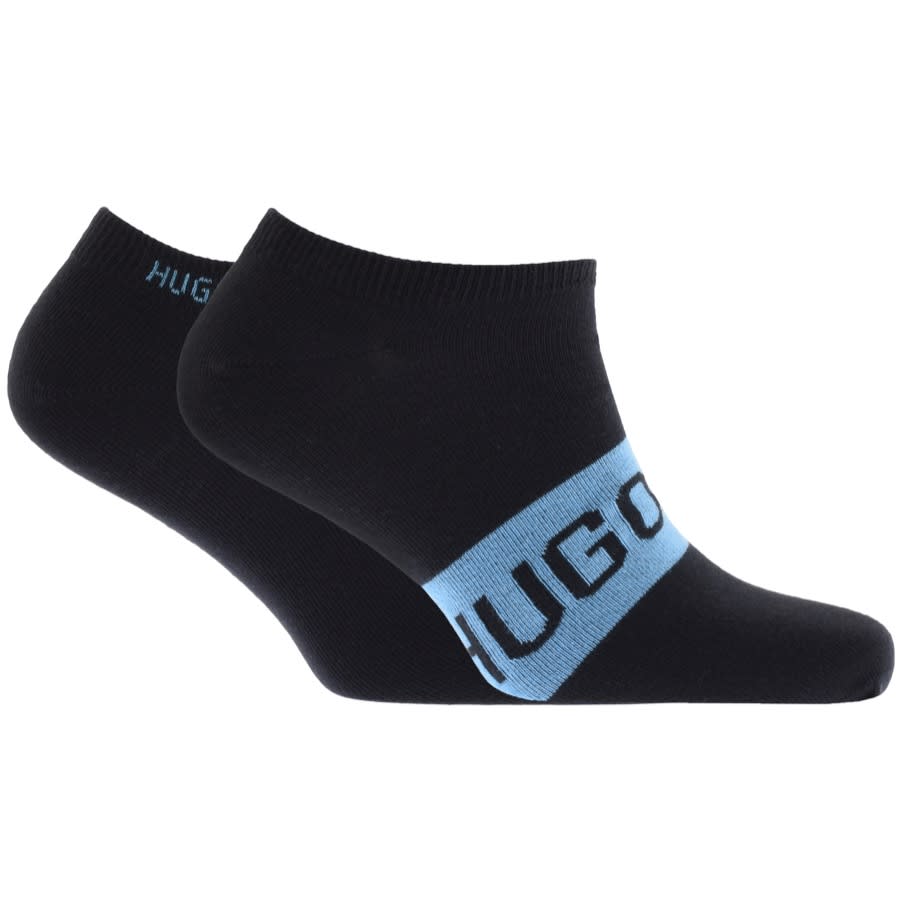 Alternative Image for ProductBOSS Two Pack Trainer Socks Navy1